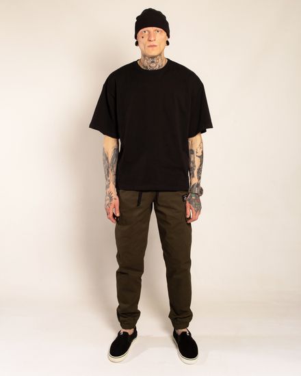 Брюки COOL PENGUIN Jogger Twill Lycra (Т.зелёный)