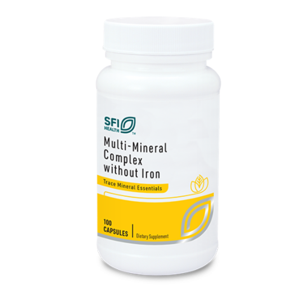 SFI health multi-mineral complex 100caps.