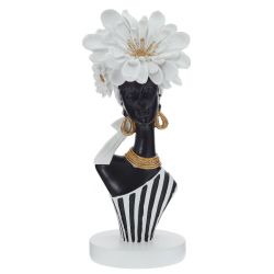 GAEM Фигурка декоративная "Африканка", L12 W11 H31 см