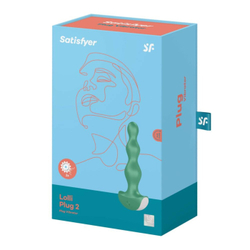 Анальный вибростимулятор Satisfyer Lolli Plug 2 green