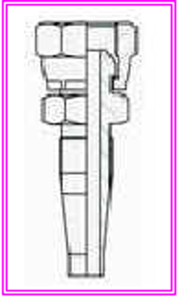 Фитинг DN 10 BSP (Г) 3/8&quot; многоразовый