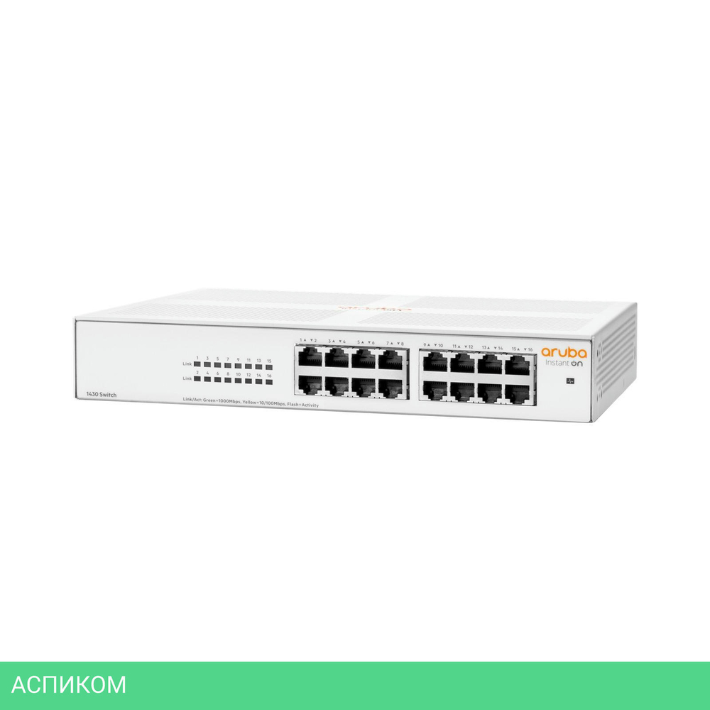 Коммутатор HPE Aruba Instant On 1430 16G (R8R47A)