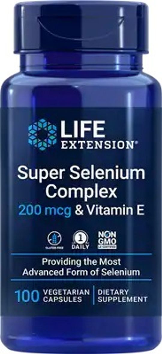 Super Selenium Complex 200 mcg 100 vcaps