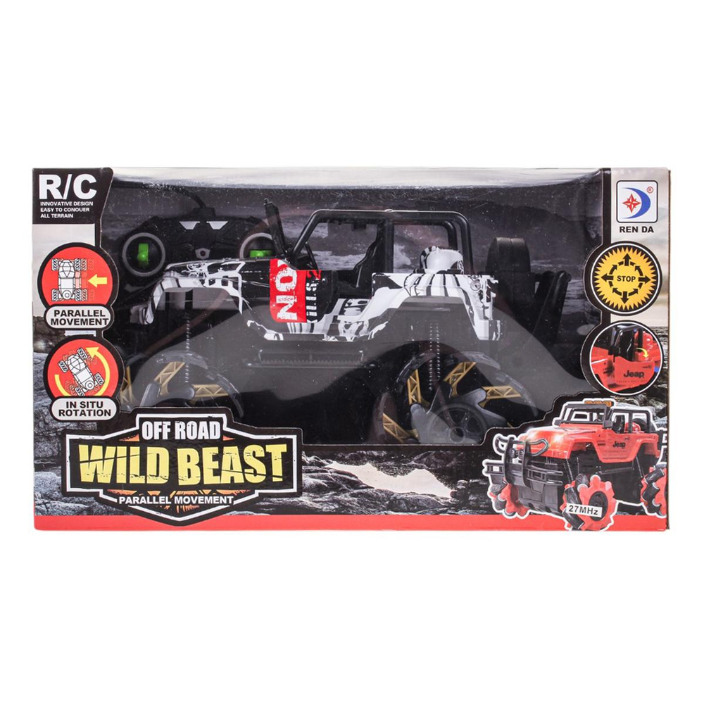 Джип на РУ, коробка RD586A-3BZ