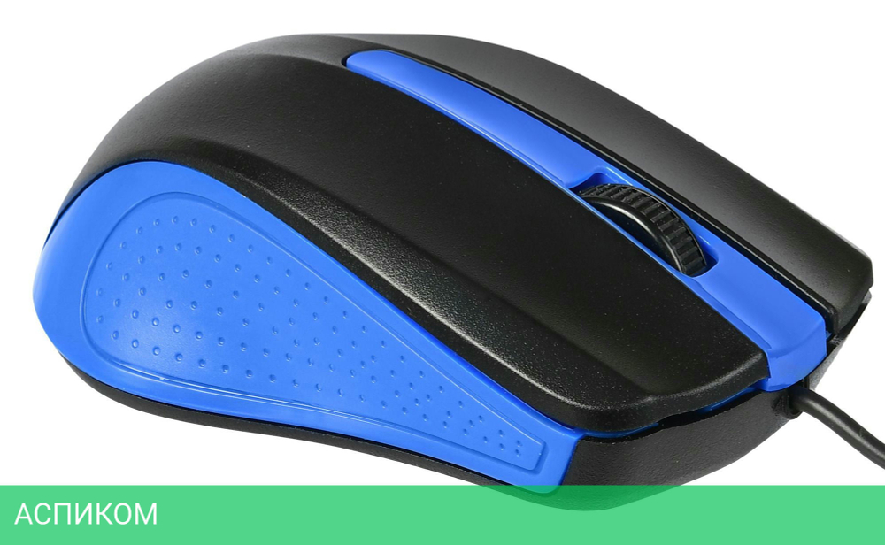 Мышь Acer OMW011 черный/синий (ZL.MCEEE.002)