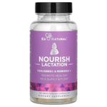 Eu Natural, Nourish Lactation, пажитник и моринга +, 60 вегетарианских капсул