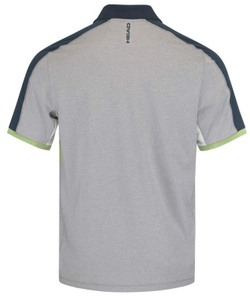 Мужское теннисное поло Head Padel Tech Polo Shirt - light green
