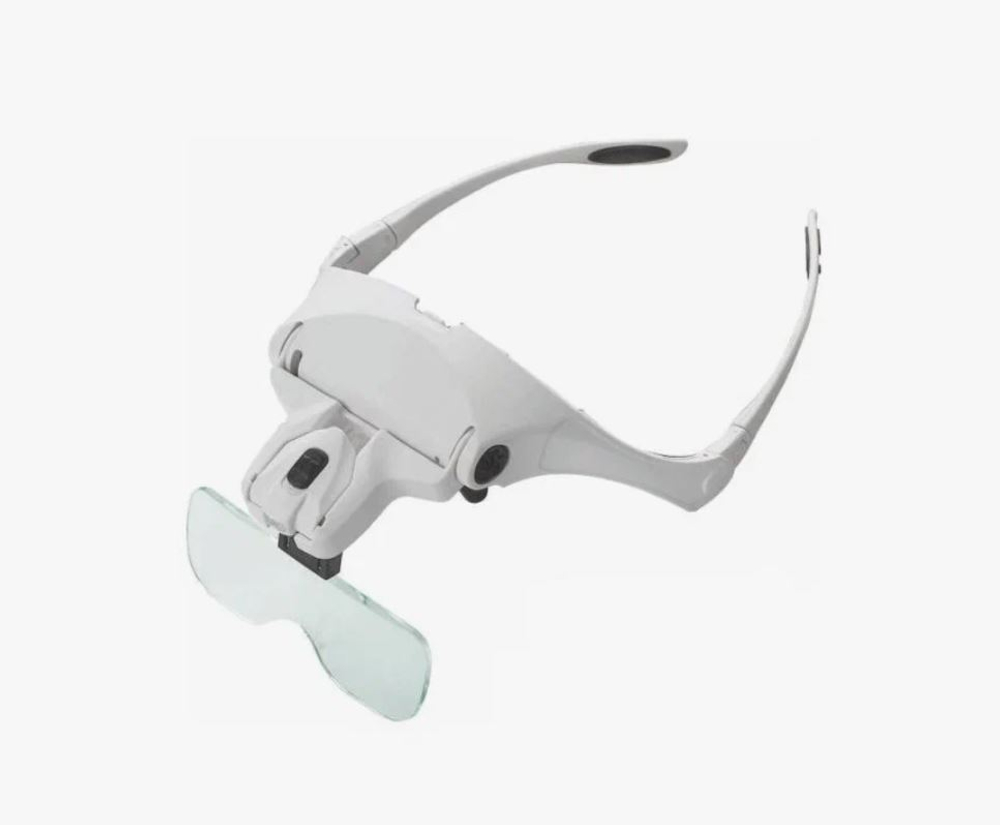 Лупа налобная с подсветкой MG9892B2C