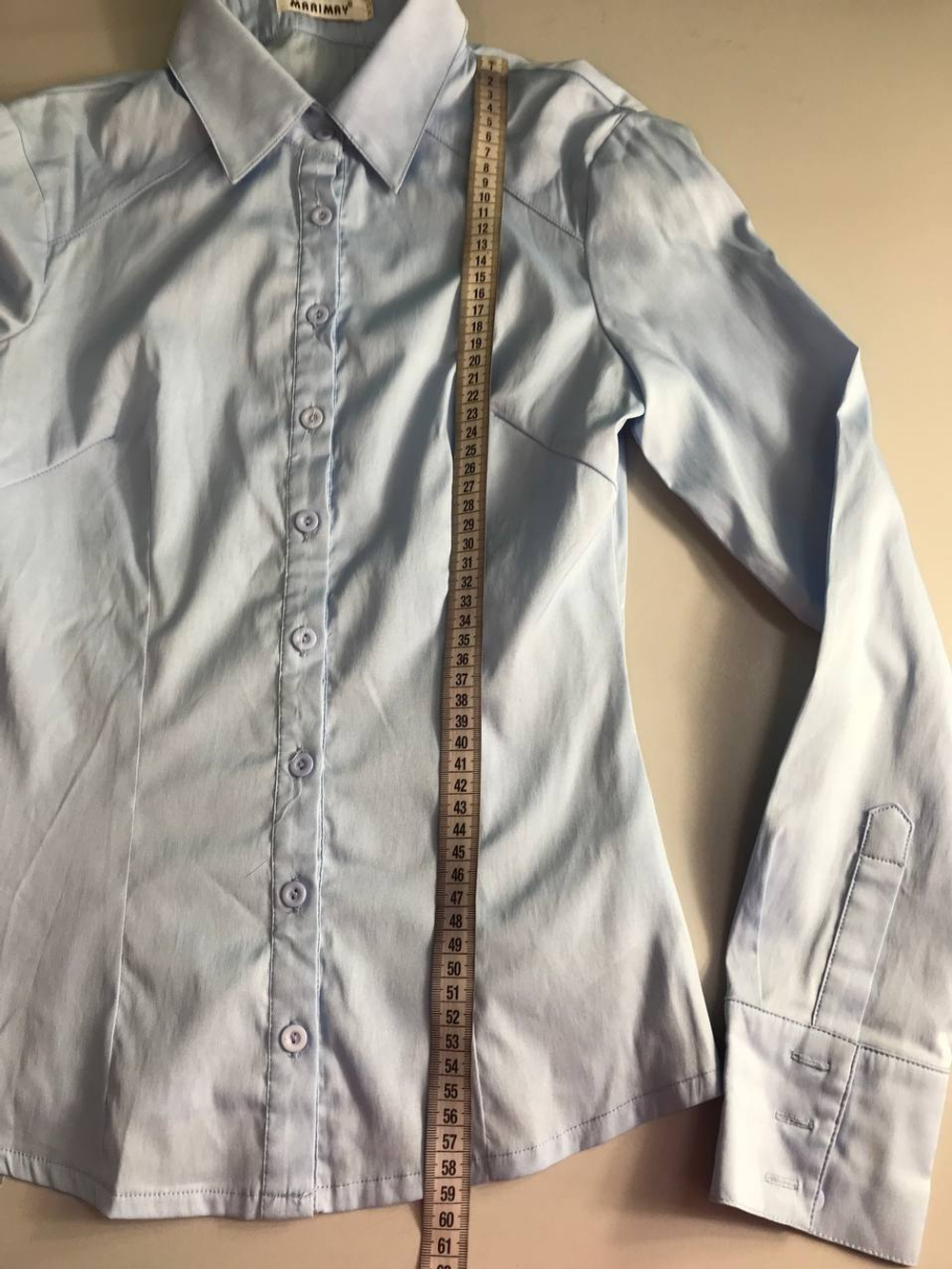 Блузка Marymai офисная, маркировка XS, визуально 42 размер