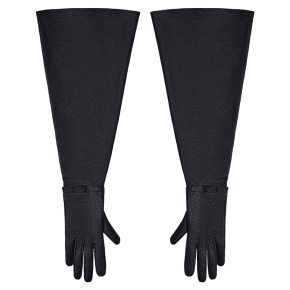 Перчатки трансфмормер из натуральной кожи утепленные