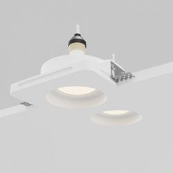 Встраиваемый светильник Maytoni Gyps Modern DL002-GU10-02-W