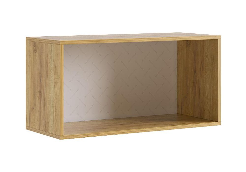 Шкаф навесной Бери 80 дуб крафт золотой / графит