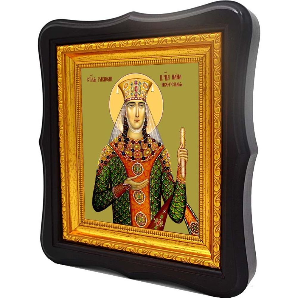 Нана Иверская, равноапостольная царица. Икона на холсте
