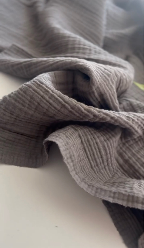 Антрацит муслин 4 слоя