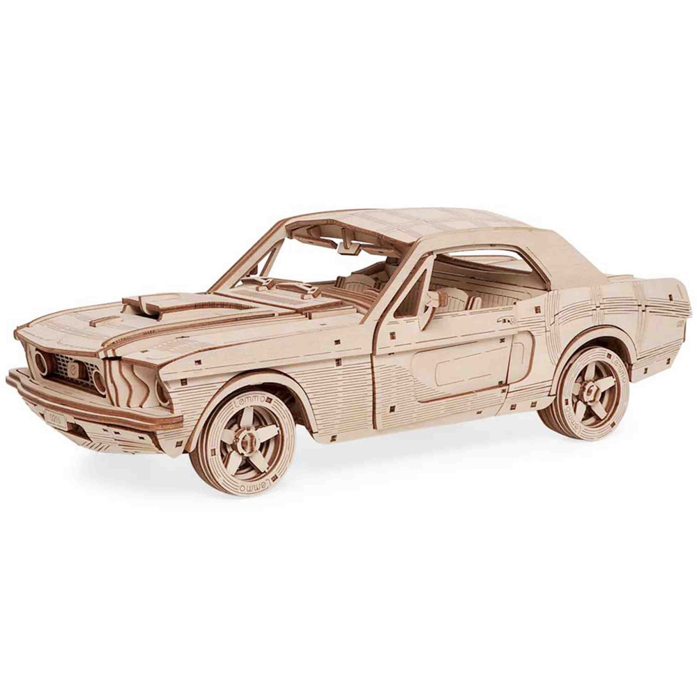 Деревянный конструктор Черная Кобра (Lemmo)