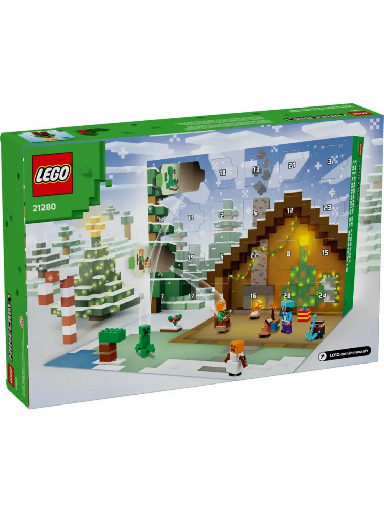 Конструктор Minecraft 21280 Адвент-календарь 2025