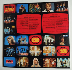 Винтажная виниловая пластинка LP АББА The Very Best Of ABBA (ABBA's Greatest Hits) (Germany 1976)