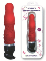 Красный водонепроницаемый вибратор из силикона с 6 режимами вибрации