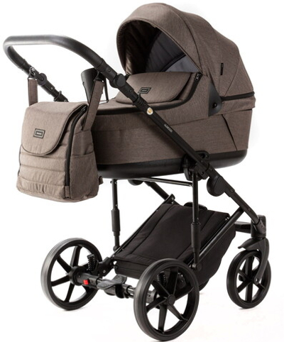 Детская коляска Adamex Locco Light 3 в 1 LL-TK21 TIP (ШОКОЛАД)