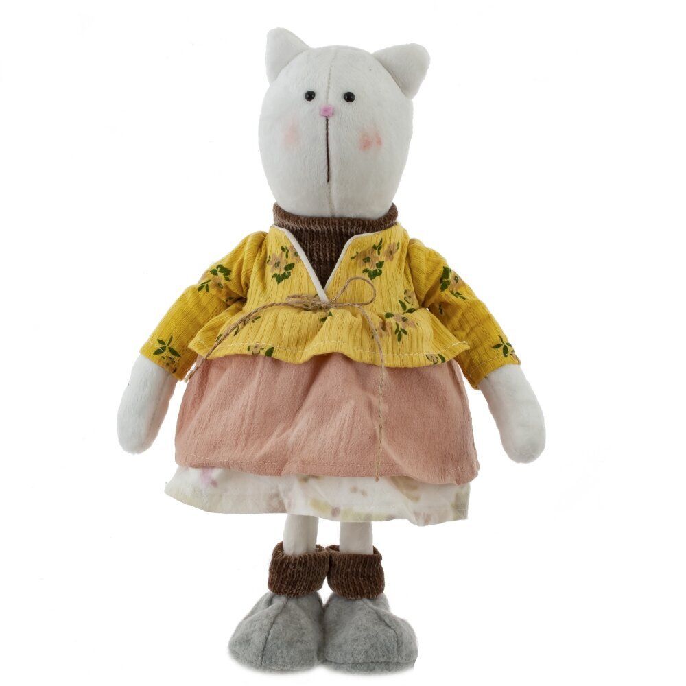 GAEM Игрушка набивная "Кот/Кошка", L16 W10 H33 см, 2в.