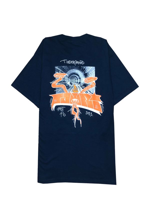 Футболка T. Underground Синяя - фото 2