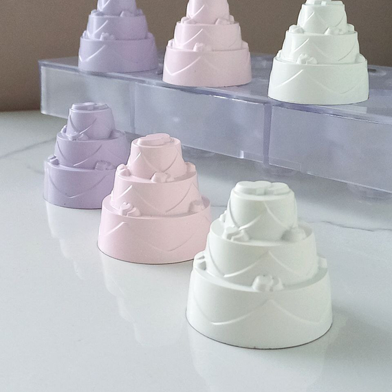 683 | Форма для шоколадных конфет &quot;Торт&quot; (275*135мм)