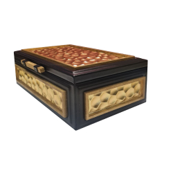 Шкатулка прямоугольная «Turtle». Цвет черный