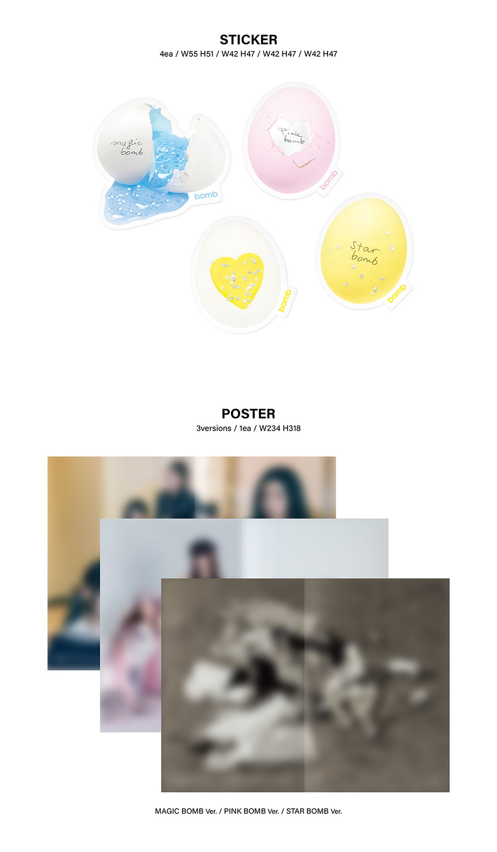 Альбом ILLIT - 3rd Mini Album bomb (Weverse shop)