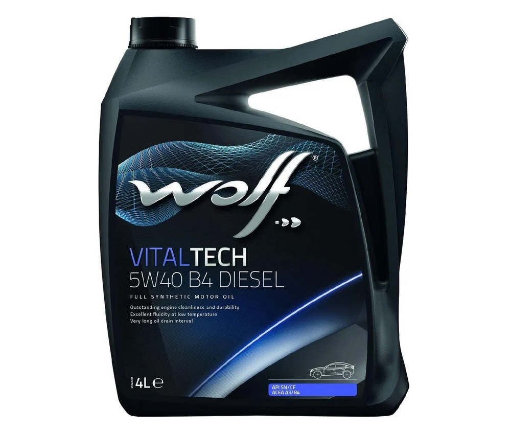 Wolf VitalTech B4 Diesel 5W40 4 л
