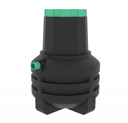 Подземная емкость Мультпласт 0.7 700 л. вертикальный (1100x1100x1530см;30кг;черный) - арт.555467.1