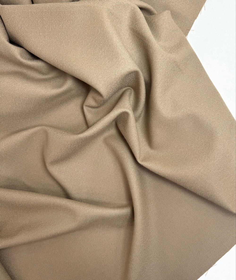 Креп шерсть, беж CF#27