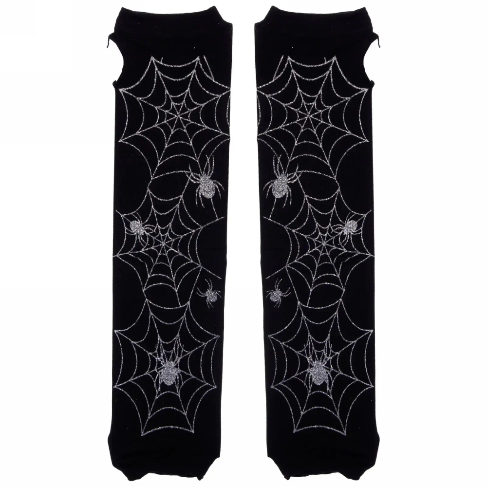 Перчатки карнавальные «Колдунья» удлиненные