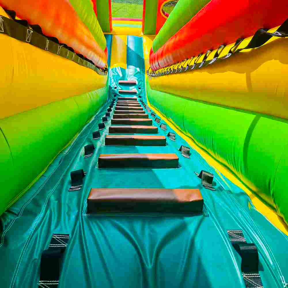 Коммерческий надувной батут-горка «Дракон 3» 10*5*8 м