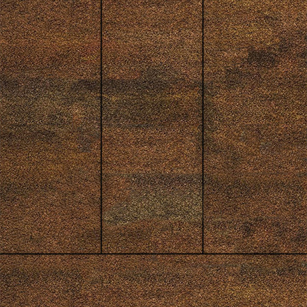 Тротуарная плитка ПРЯМОУГОЛЬНИК 900х300 мм - Листопад гранит Саванна