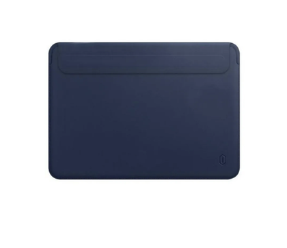 Чехол-папка для ноутбука 14.2" WiWU Skin Pro II PU Leather Sleeve for MacBook (синий, кожа)