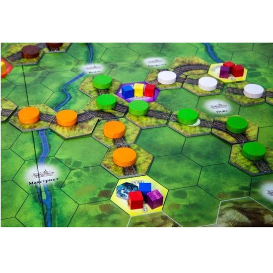 Настольная игра Steam. Железнодорожный магнат