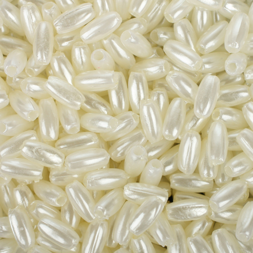 Бусы пластиковые-3Х6мм-25г-Colibry