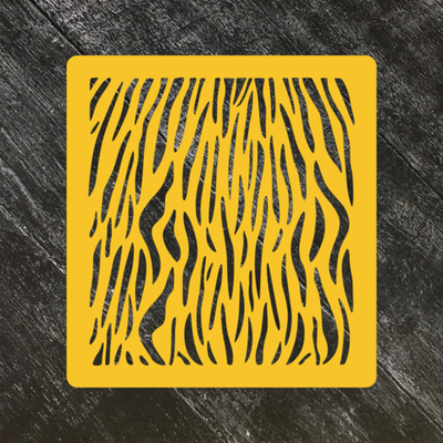 Трафарет Новый год 2022 №3 Тигриные полосы