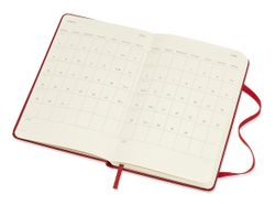 Еженедельник Moleskine Classic Weekly 144 стр красный (DHF212WN2)