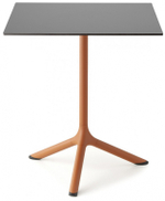 Стол ламинированный обеденный Scab Design Tripe, терракотовый, антрацит
