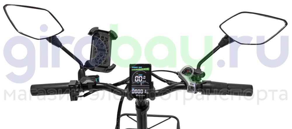 Электровелосипед Syccyba F11 Pro Dual 48V/15Ah (полный привод) 2025 года - Черный обод фото №11