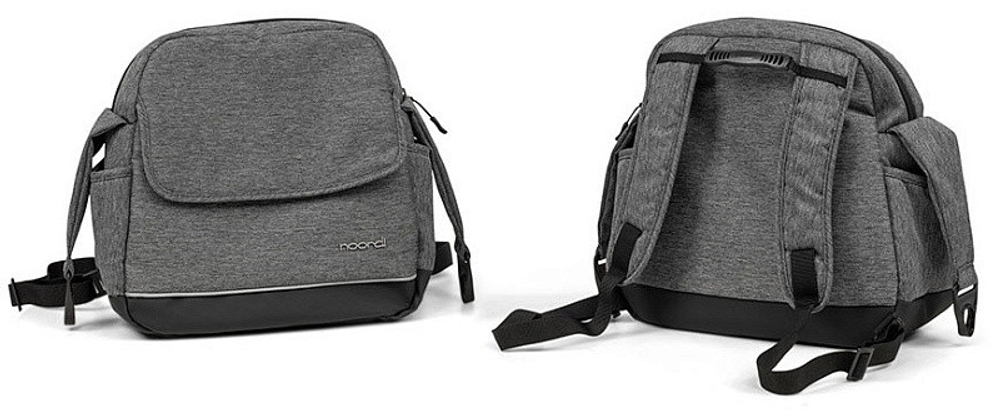 Детская коляска Noordi Fjordi 3 в 1 с автокреслом Terra Edusky Black 1132813/1302813 Dark Grey