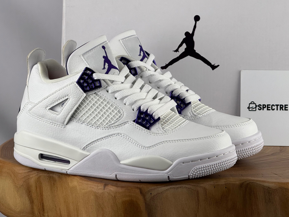 Air Jordan 4 Purple Metallic