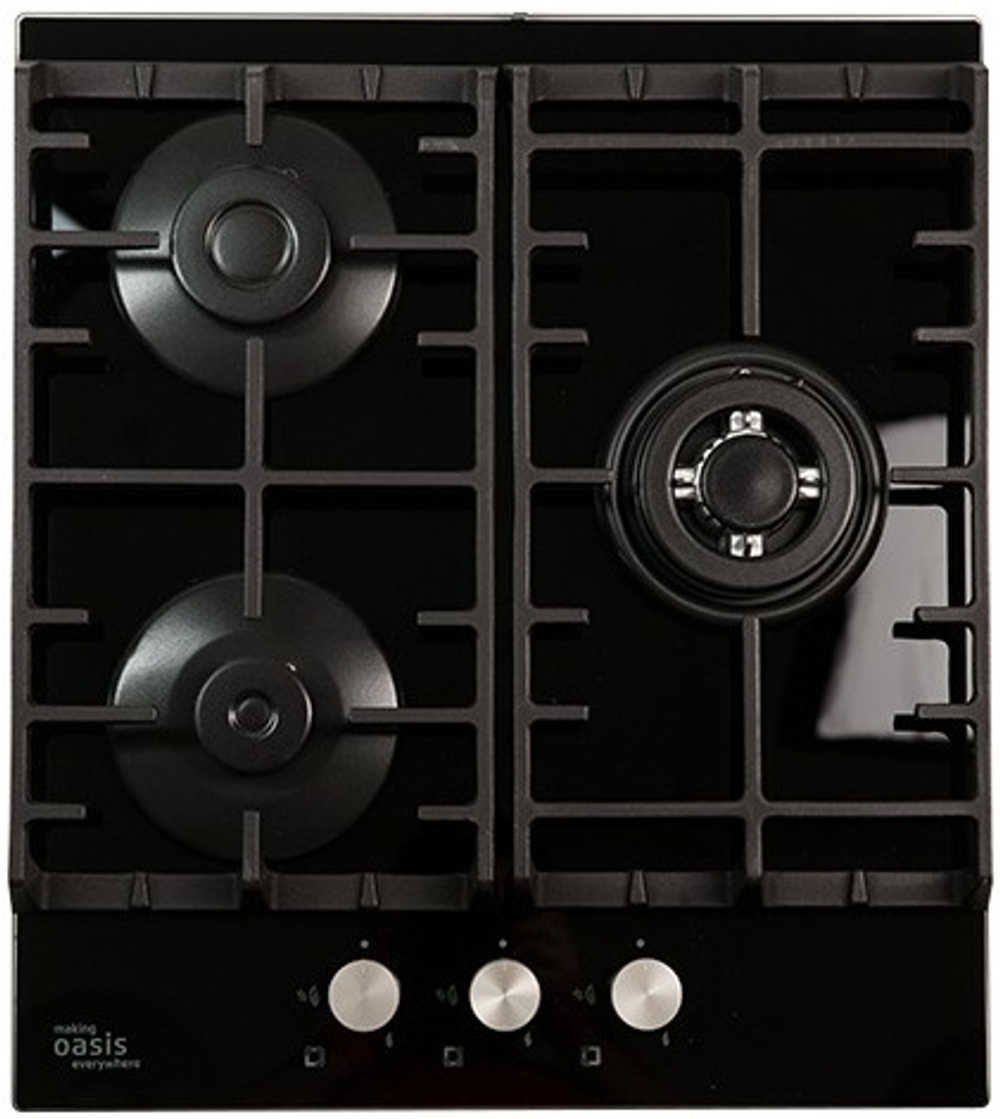 Газовая варочная панель Oasis серии Standart P-3GBT