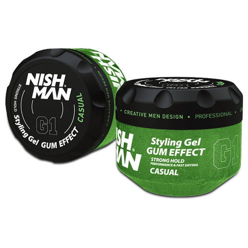 NISHMAN G1 ULTRA HOLD HAIR STYLING GEL CASUAL - Гель для укладки волос 300 МЛ