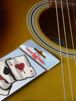 Стикер - Карты четыре туза Каре