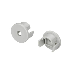 Заглушка ROUND-D18-FLAT с отверстием (Arlight, Пластик) 025961