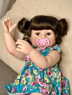 Кукла Реборн виниловая 55см в пакете (FA-323)