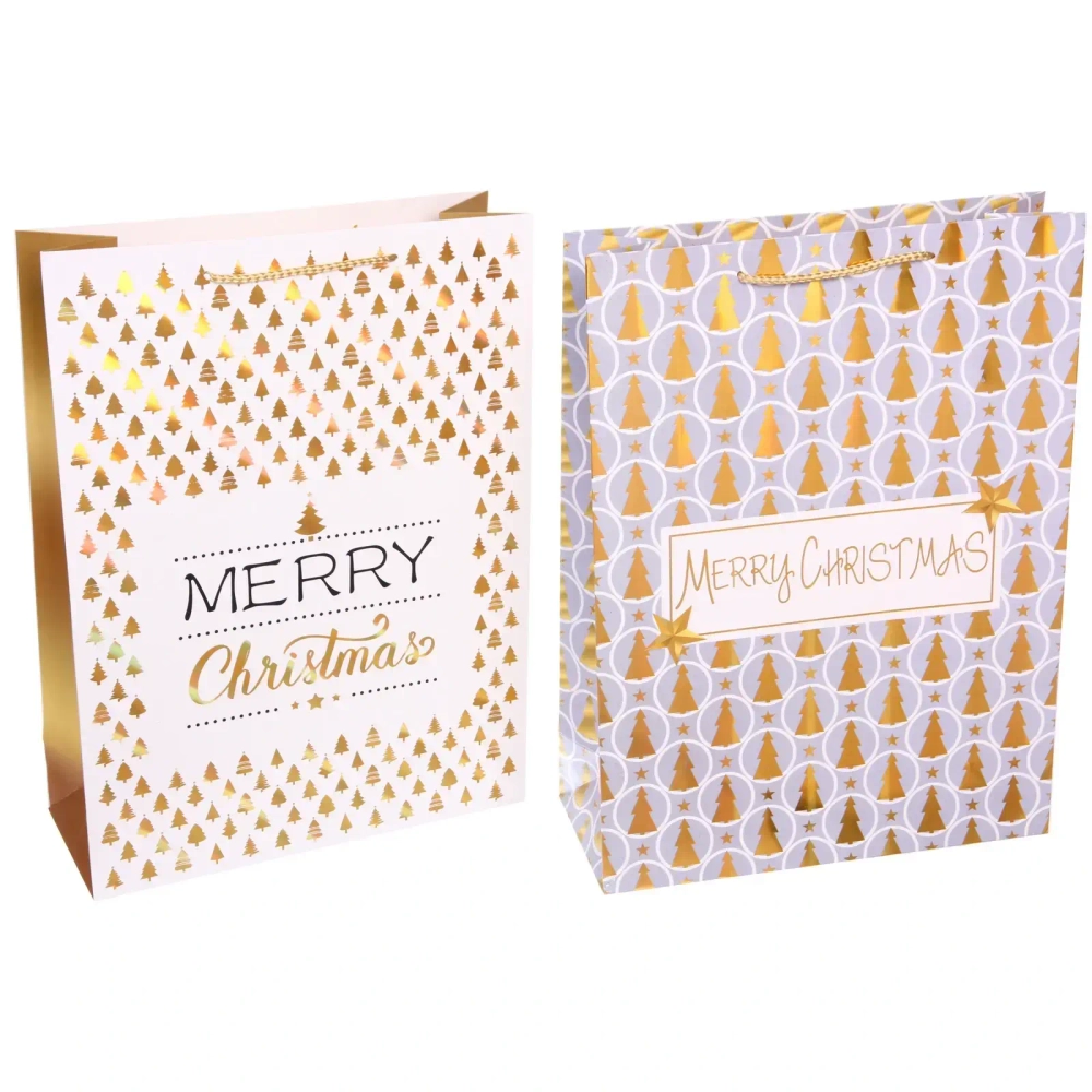 Пакет подарочный «Волшебный Новый год» 31*42*12 см, микс