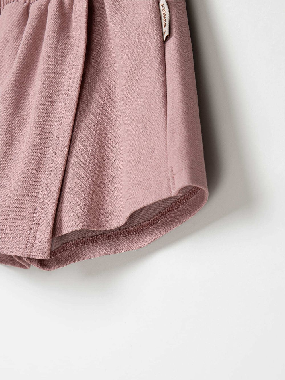 Юбка-шорты из джинскота "Пепельная роза"